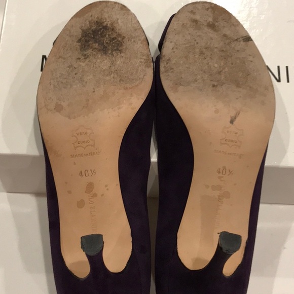 Manolo Blahnik peep toe pumps - Picture 6 of 8